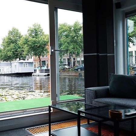 Beautiful Houseboat In The Centre Of Leiden Лейден Экстерьер фото